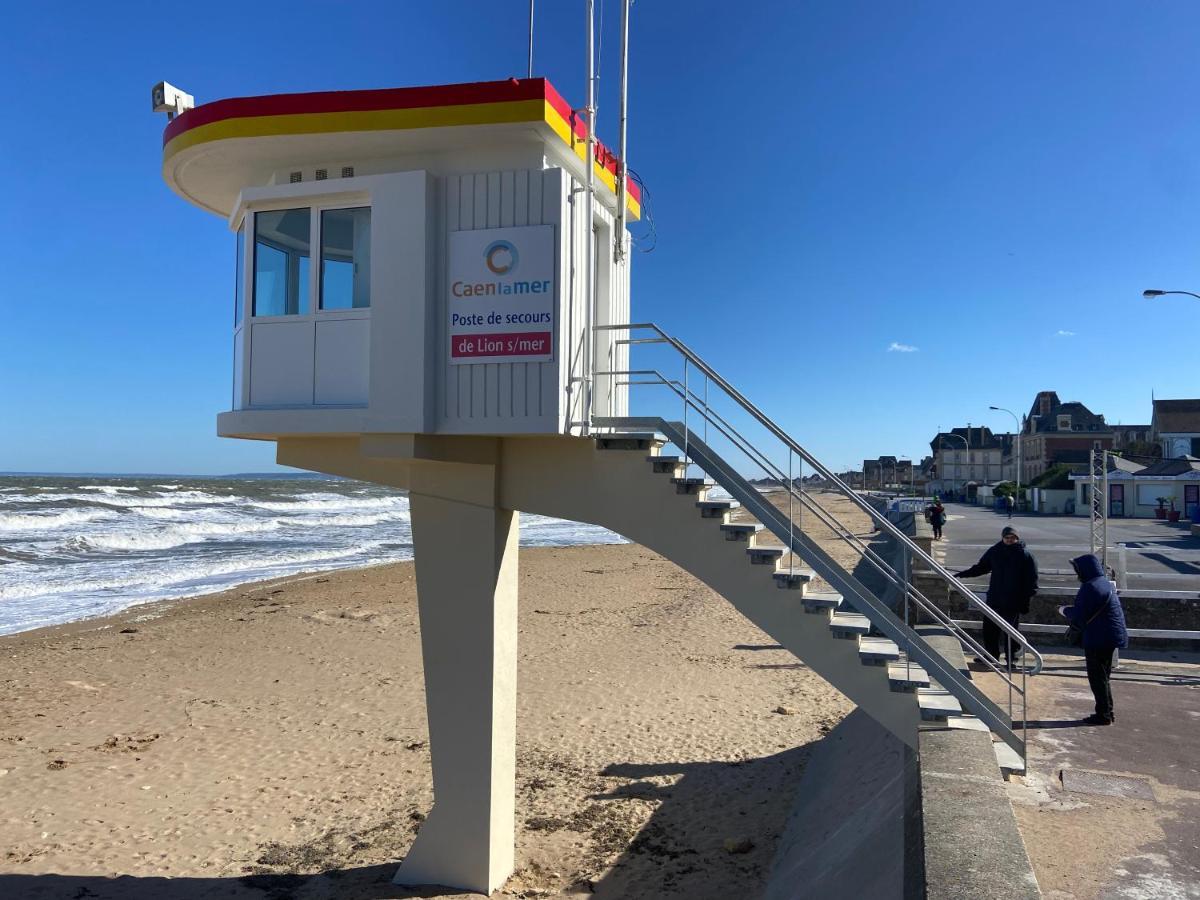 L'Appart' Du Bord De Mer 150M De La Plage Lion sur Mer Bagian luar foto